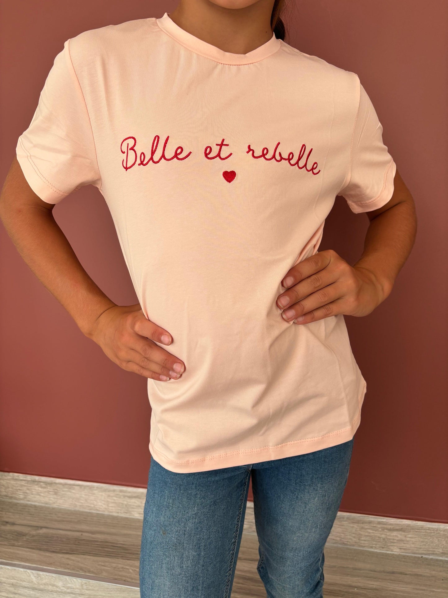 Teeshirt « belle et rebelle » - Seizecollection