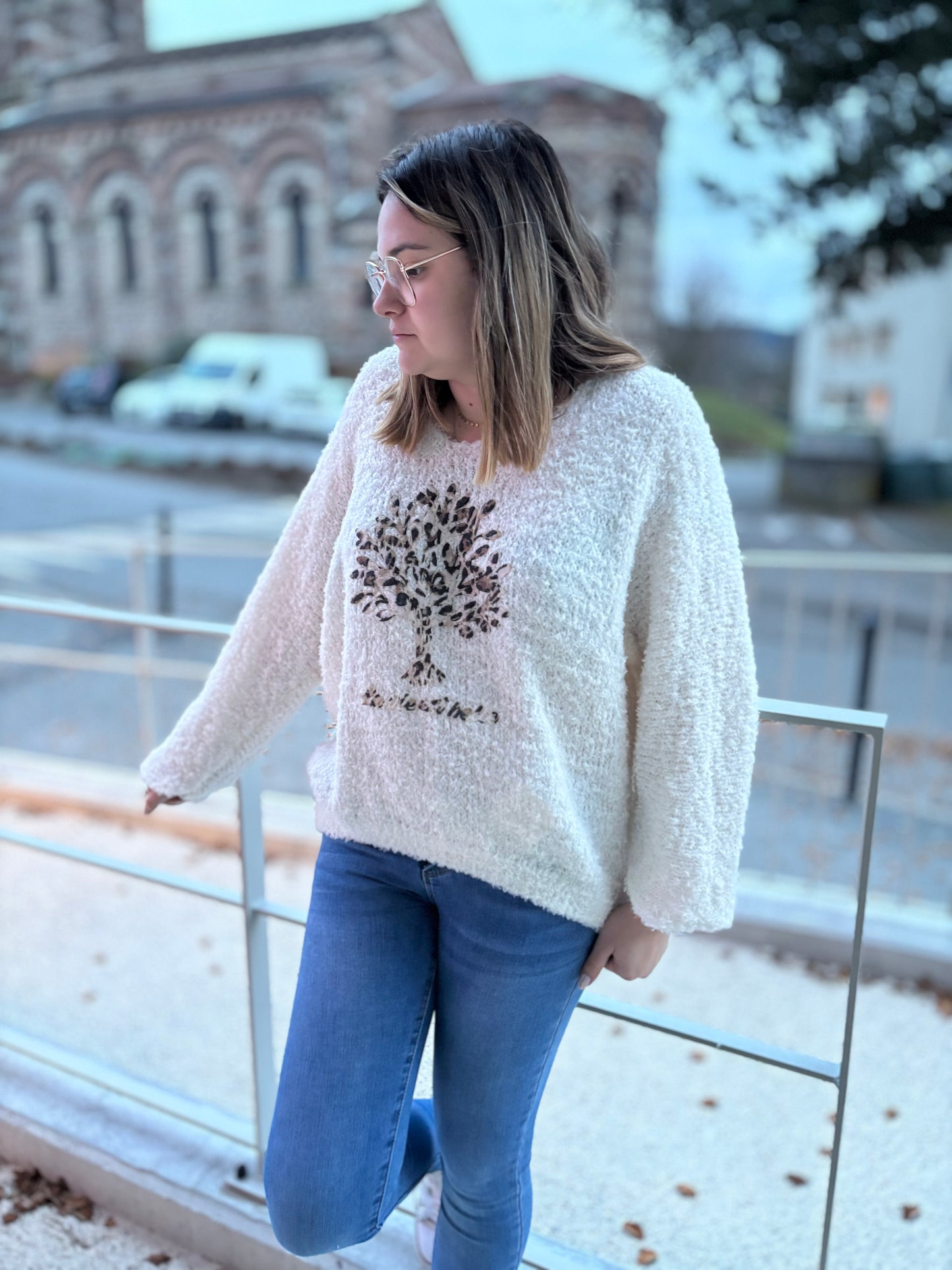 Pull « Arbre de vie » plusieurs coloris