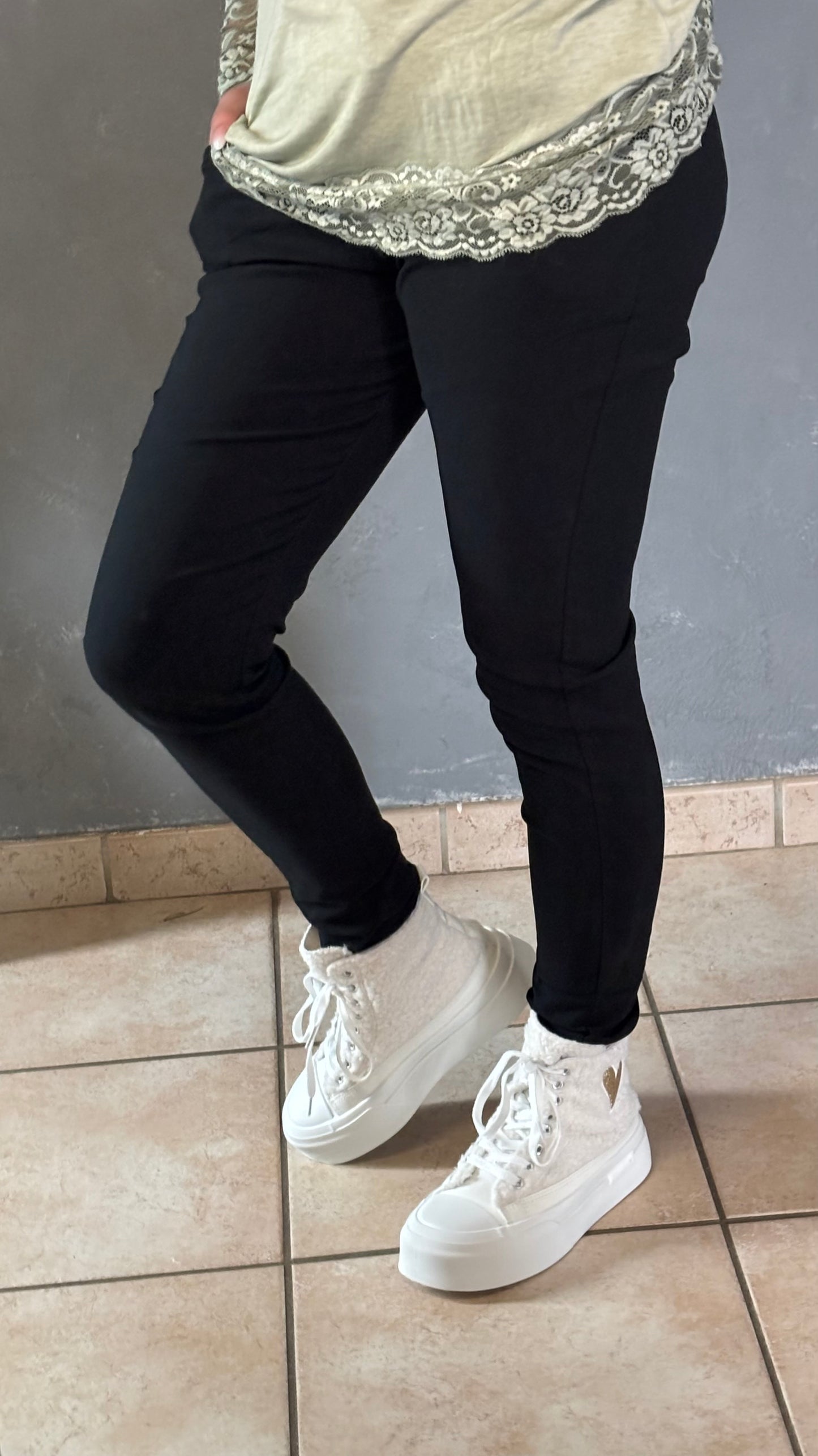 Pantalon magique froisse