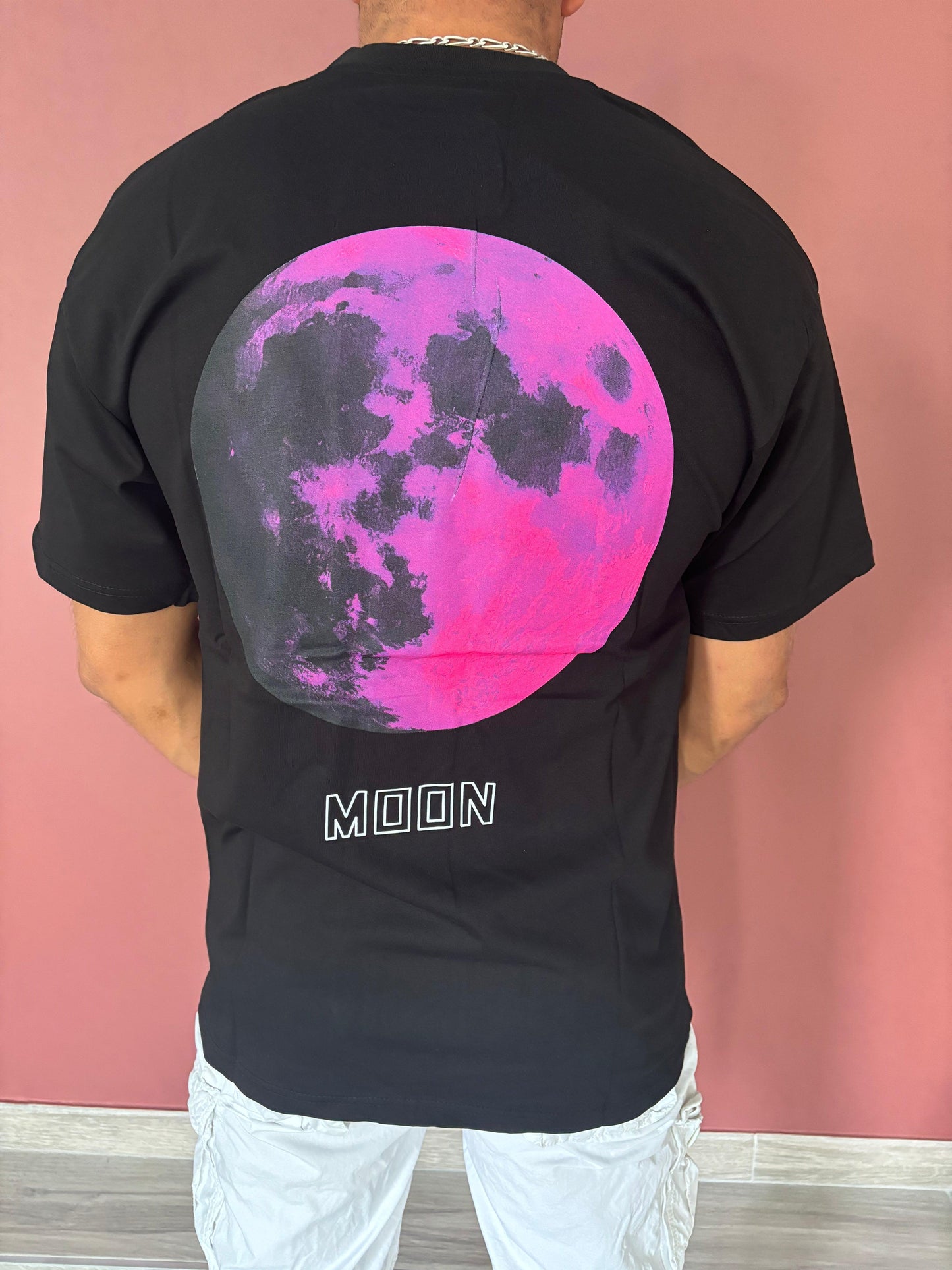 teeshirt lune noir - Seizecollection