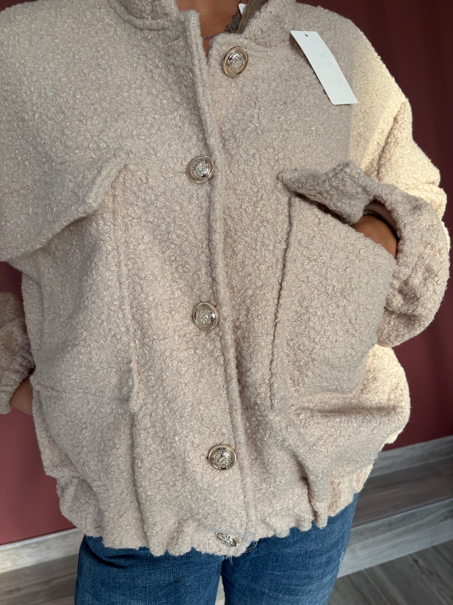 Blousons beige