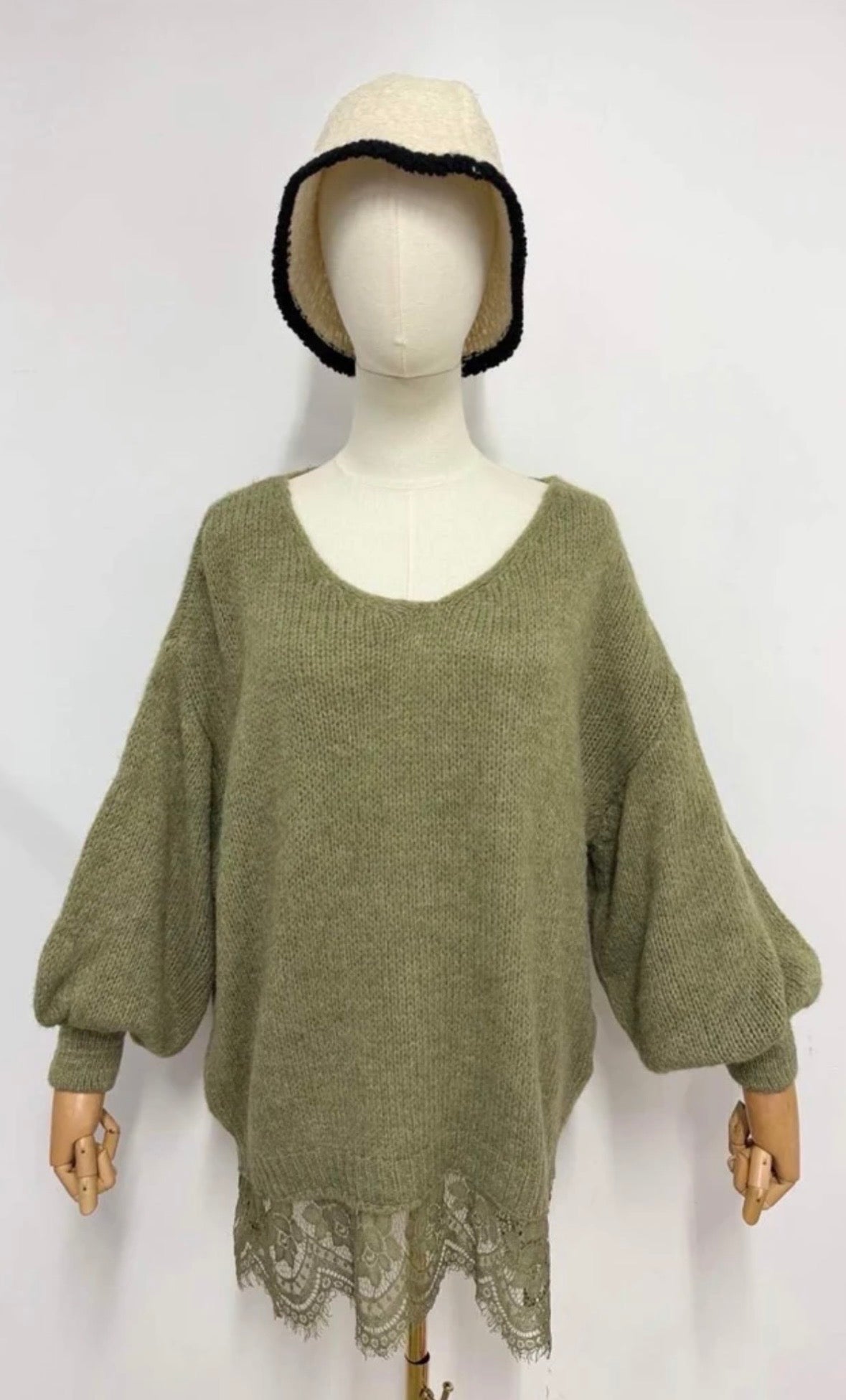 pull à dentelle (pré commande)