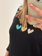 Pull à cœurs