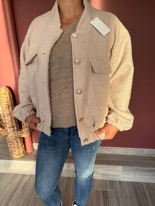 Blousons beige