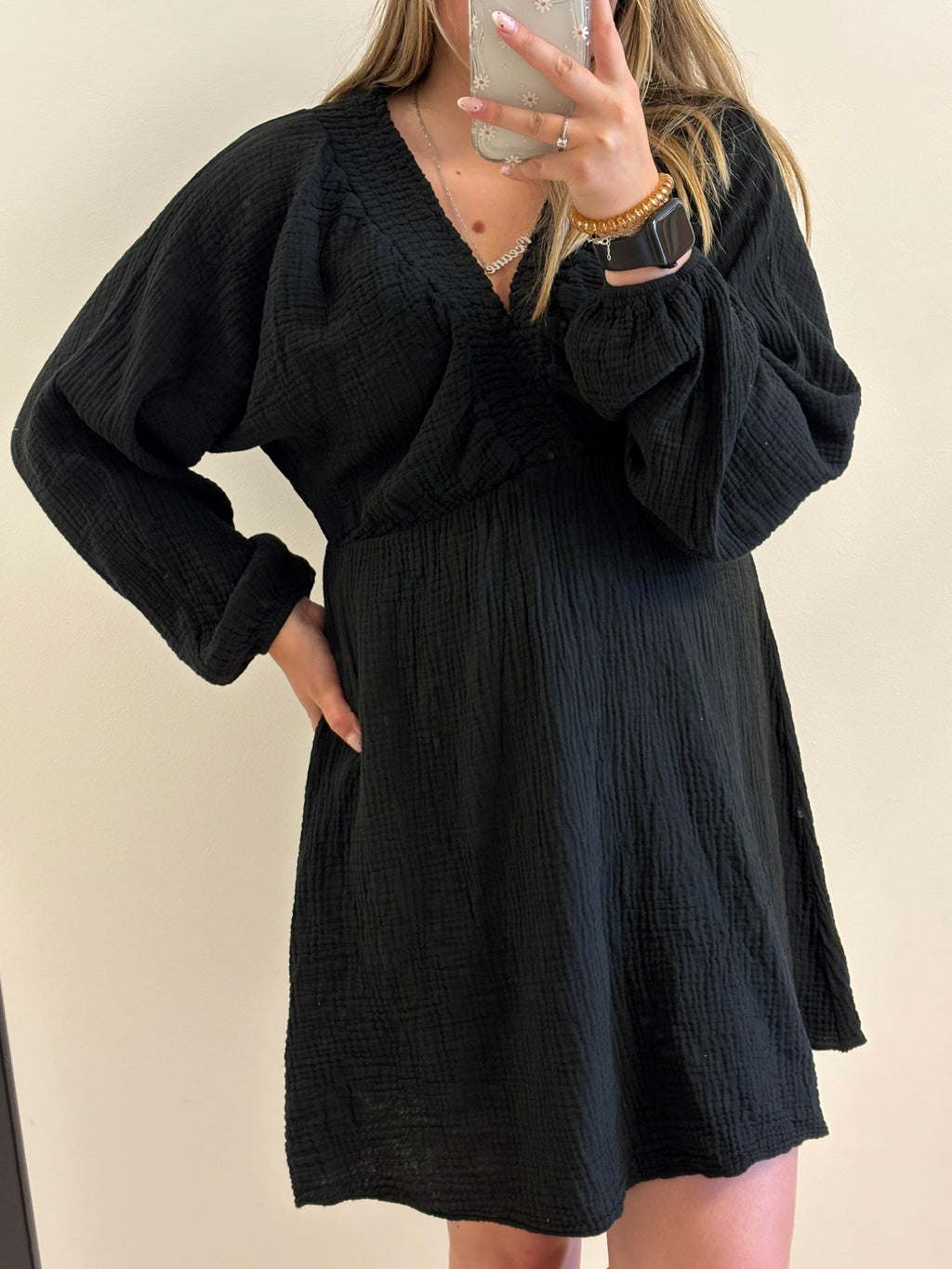 Robe en gaz de coton