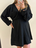 Robe en gaz de coton