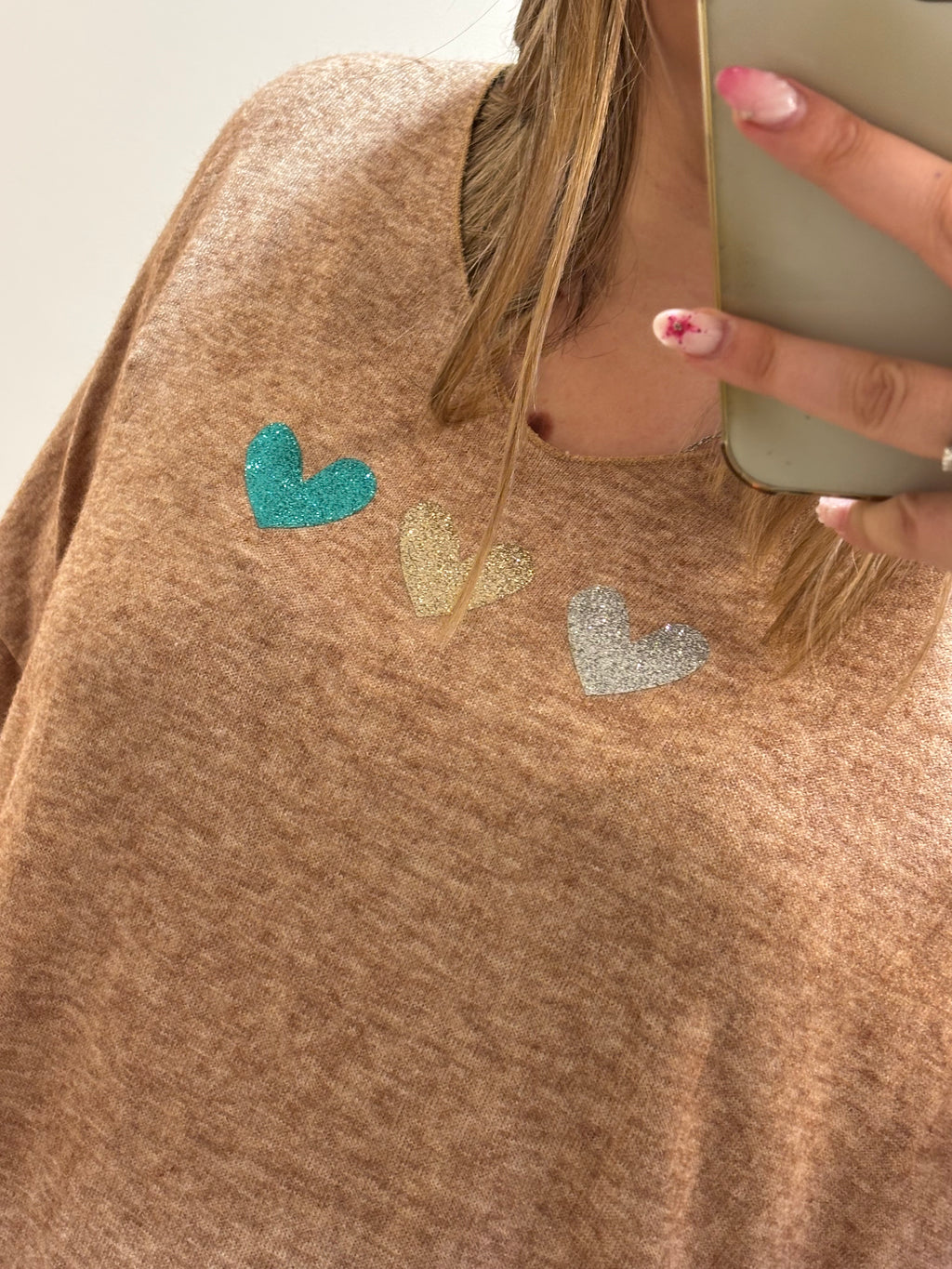 Pull à cœurs