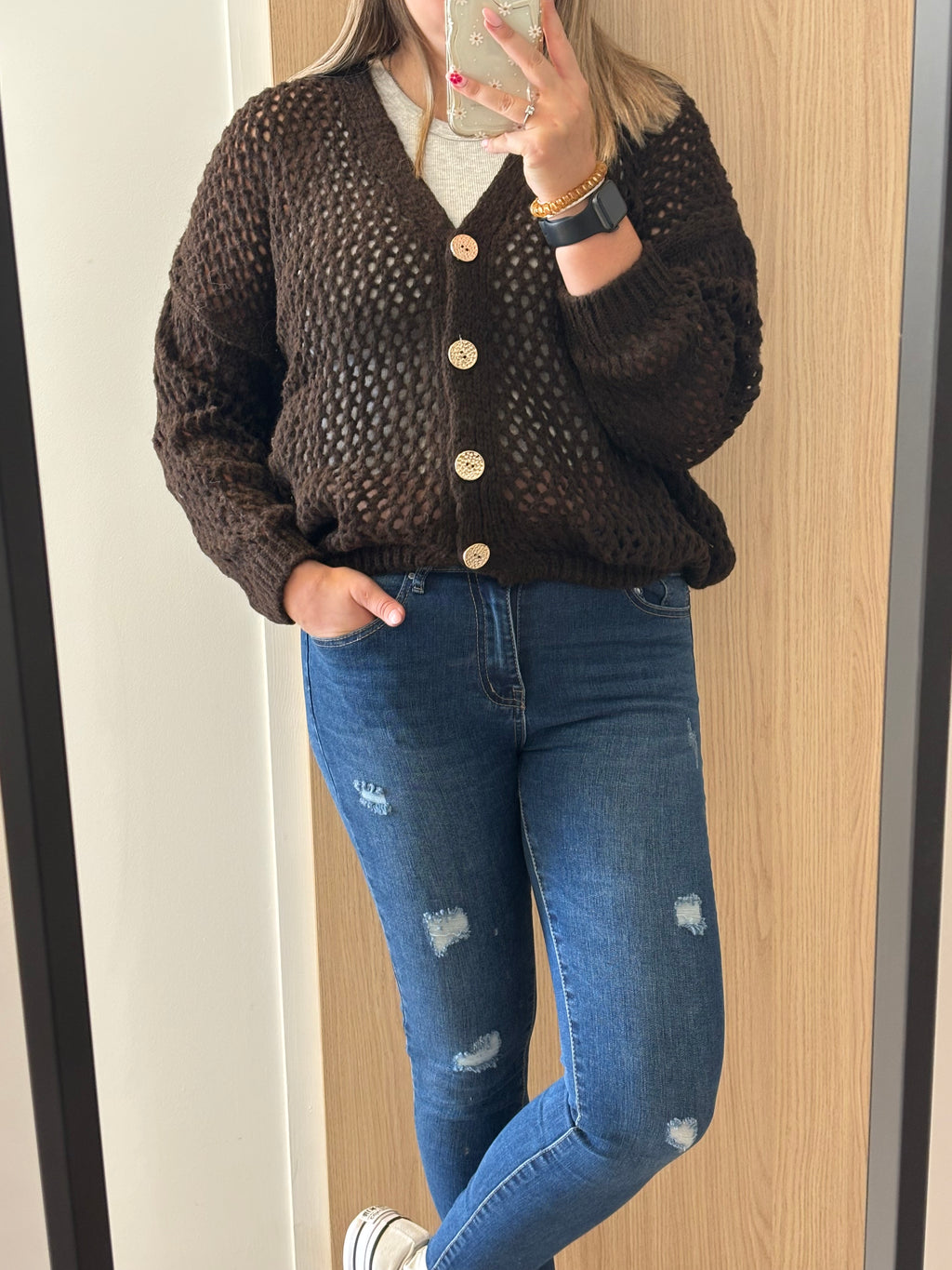 Gilet en maille Fanny