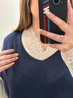 Pull sans manche extra doux