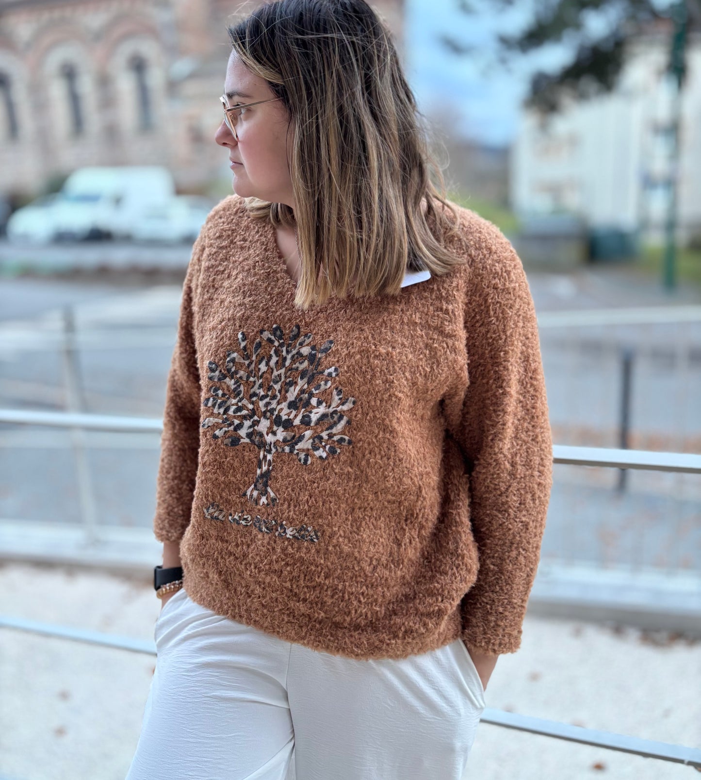 Pull «  Arbre de vie » plusieurs coloris