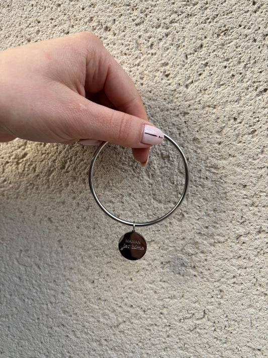 Jonc «  MAMAN je t’aime »