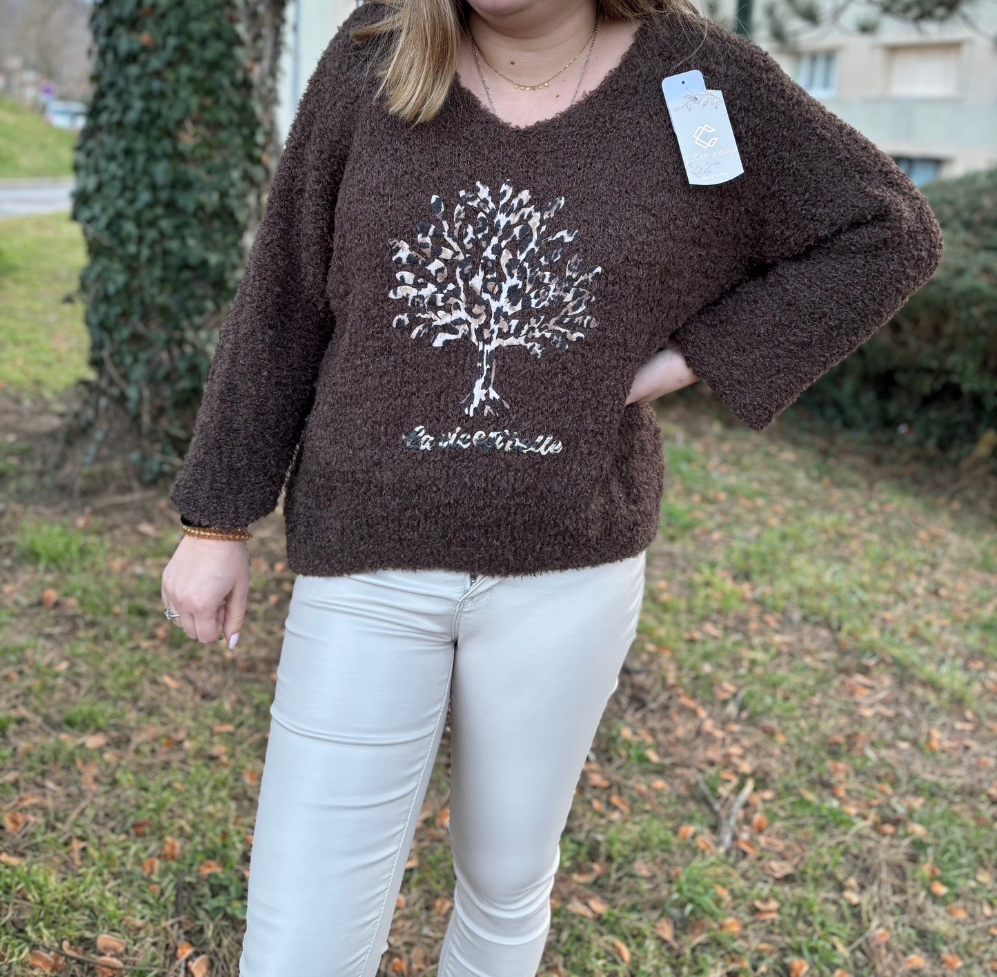 Pull «  Arbre de vie » plusieurs coloris