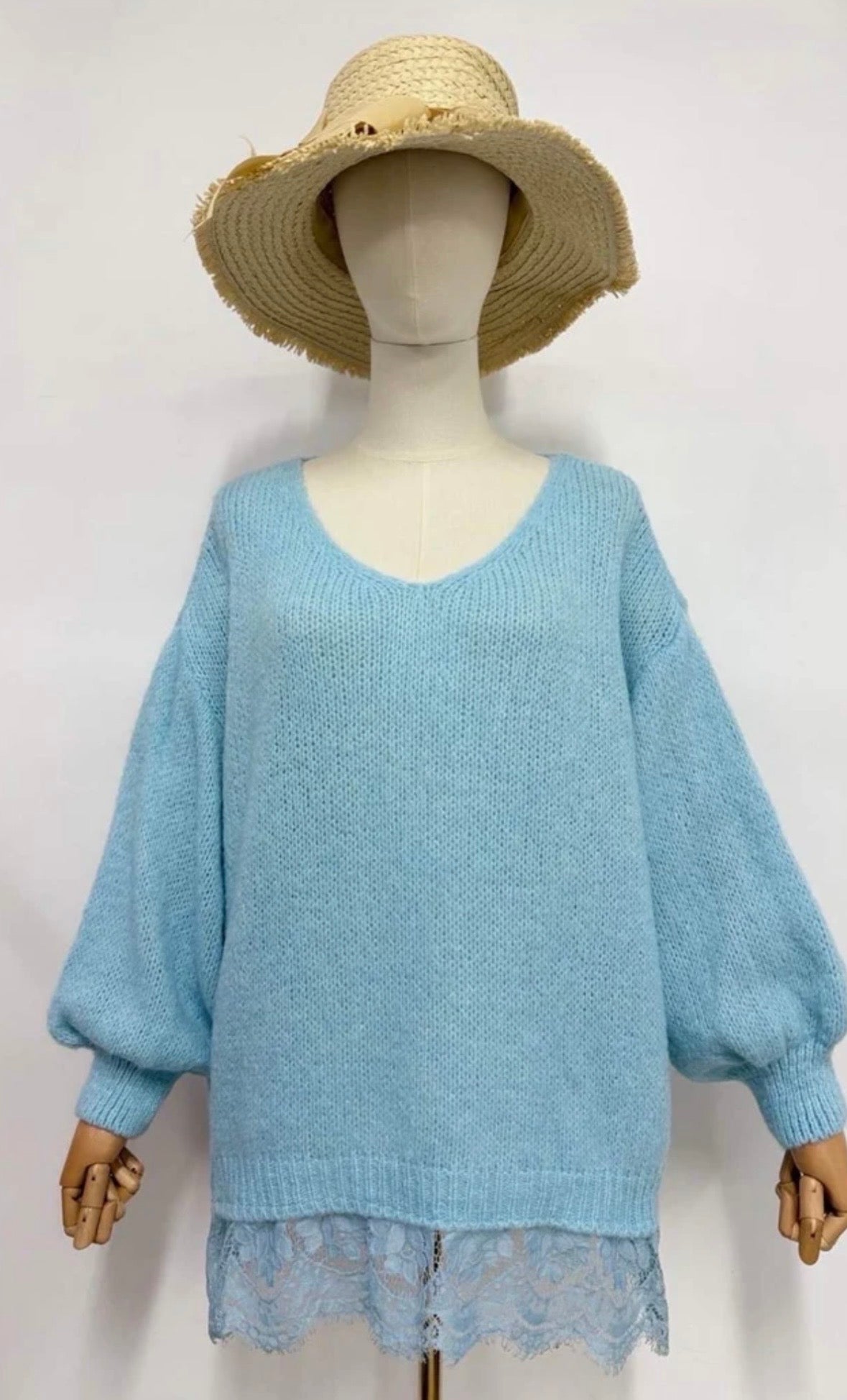 pull à dentelle (pré commande)