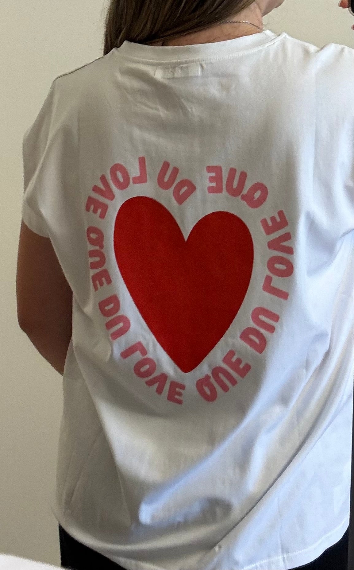 teeshirt tendance « Que du love »