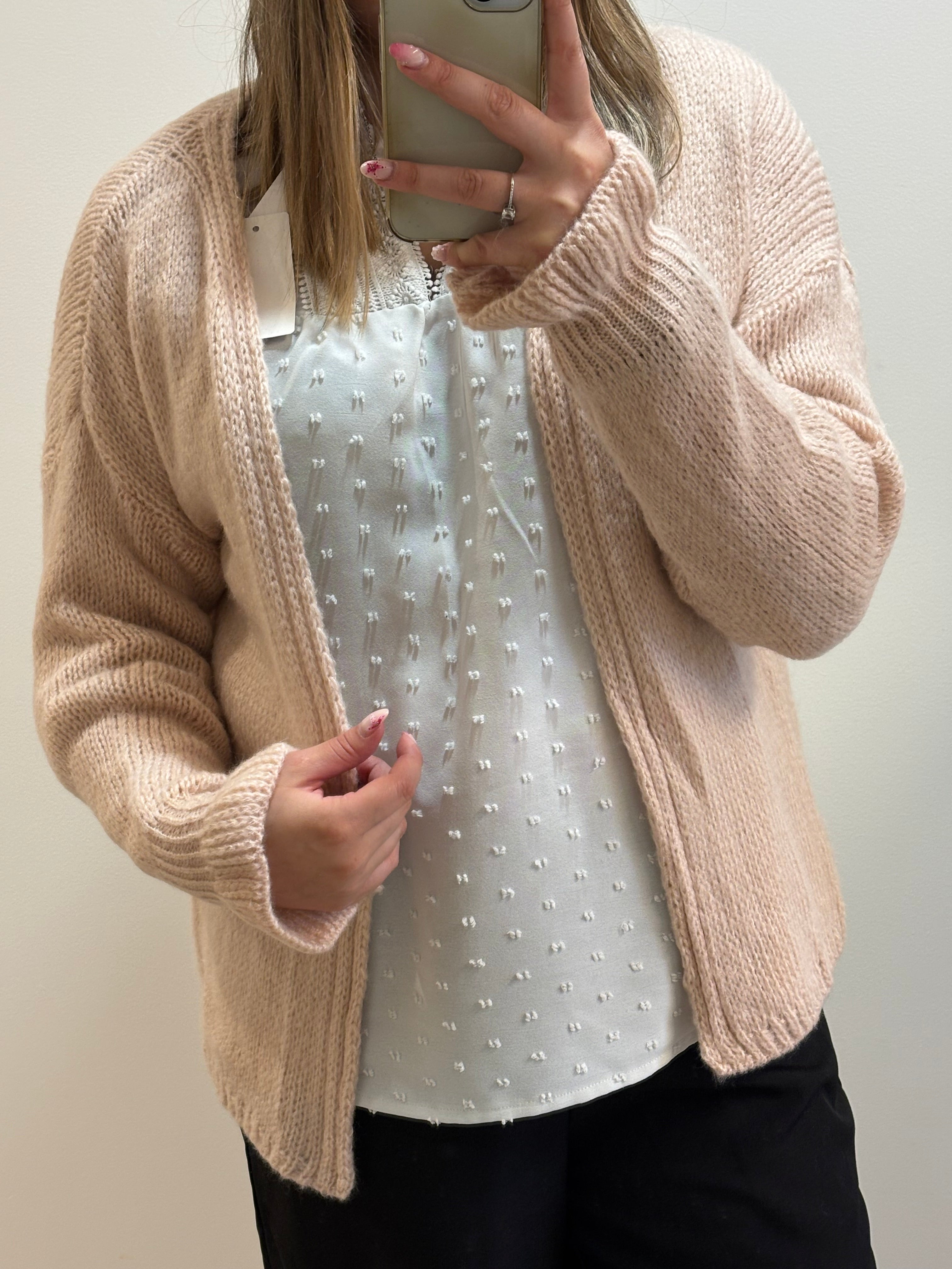 Gilet en maille doux