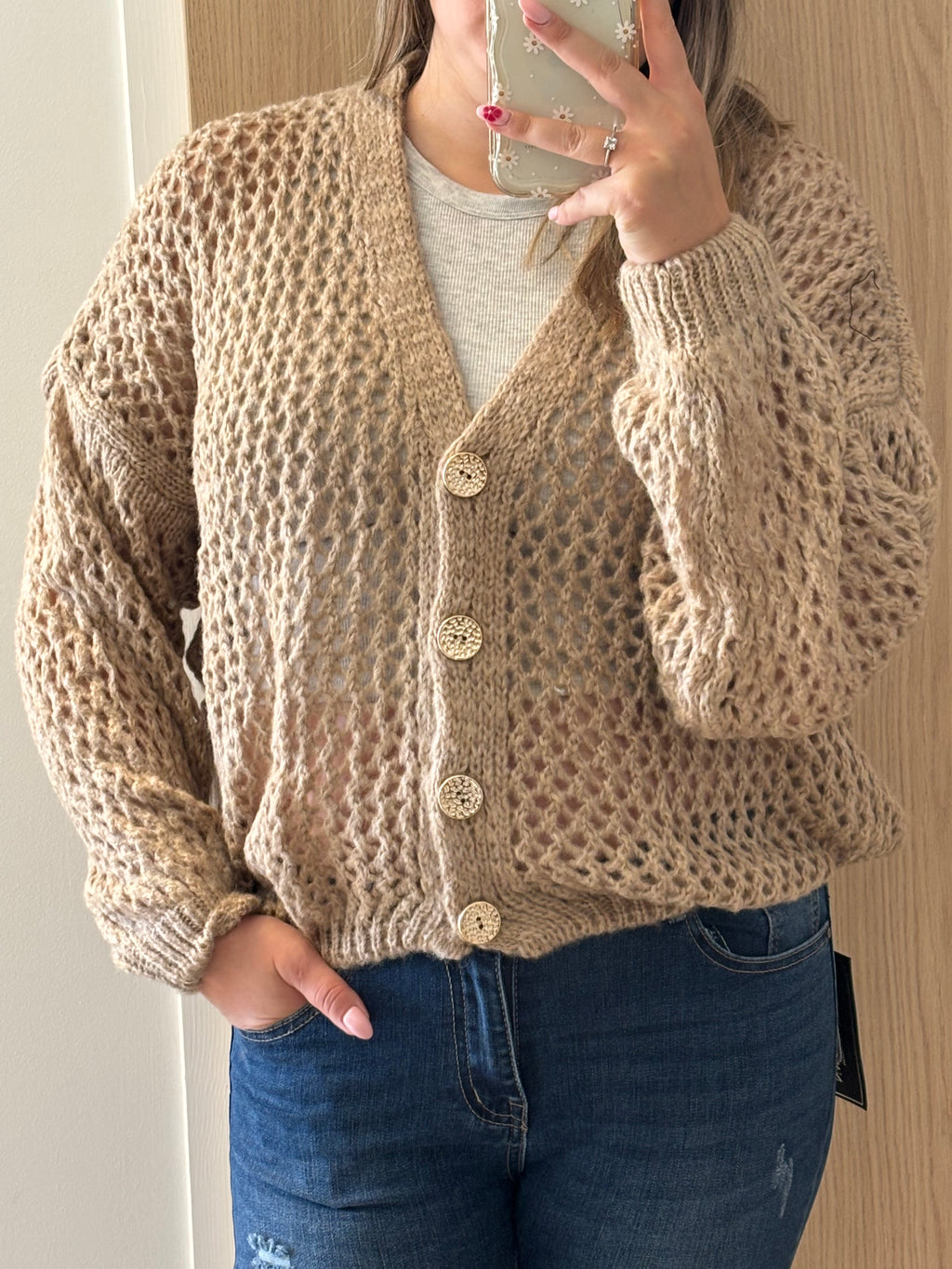 Gilet en maille Fanny