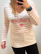Pull léger « J’adore »