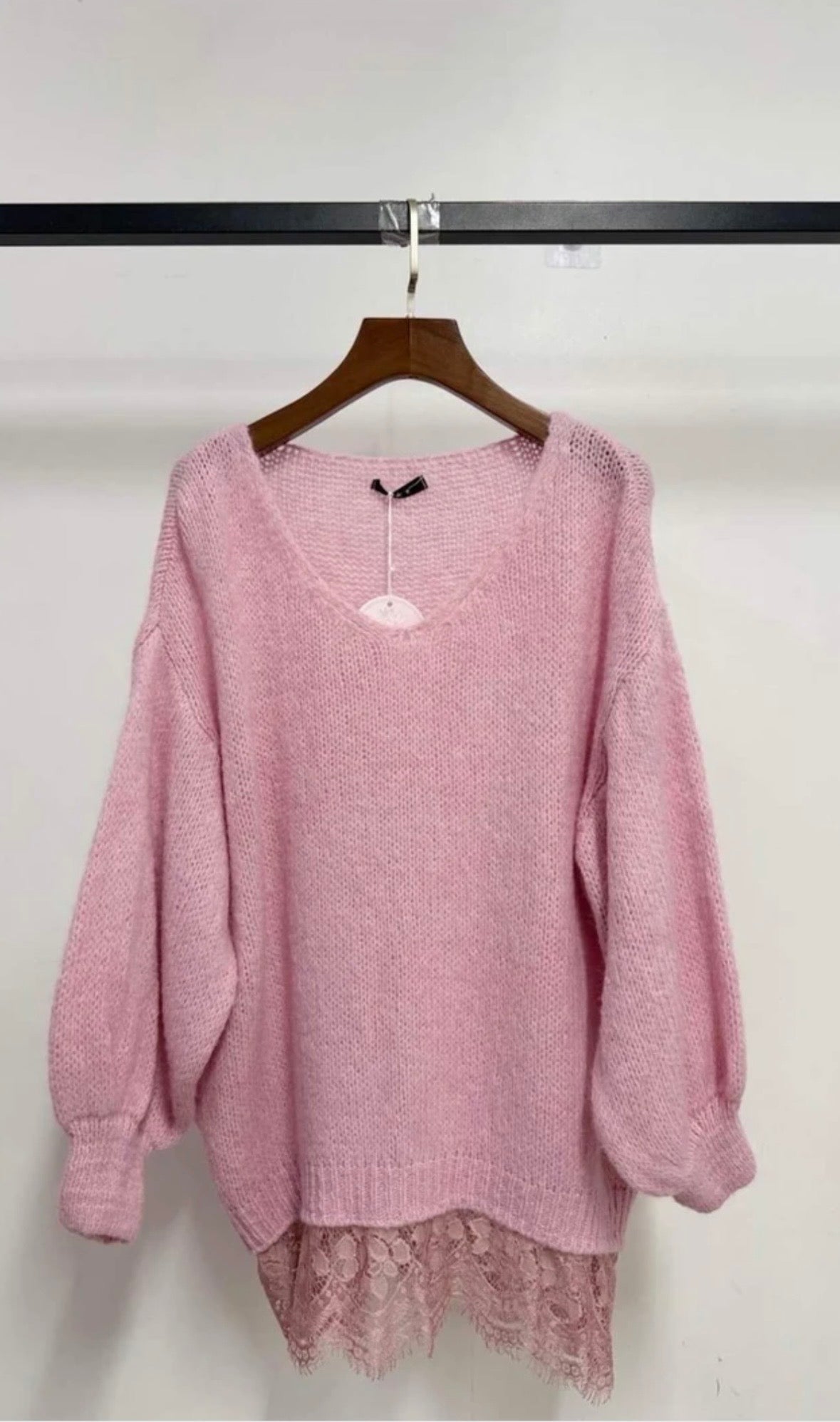 pull à dentelle (pré commande)