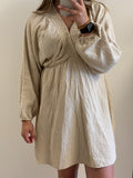 Robe en gaz de coton