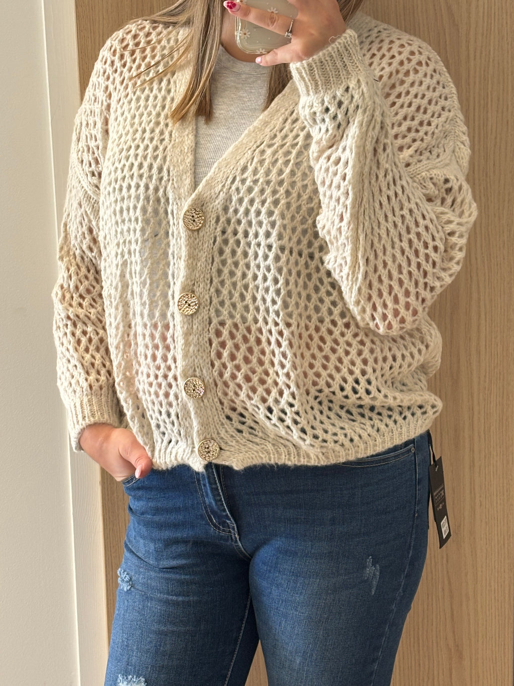 Gilet en maille Fanny
