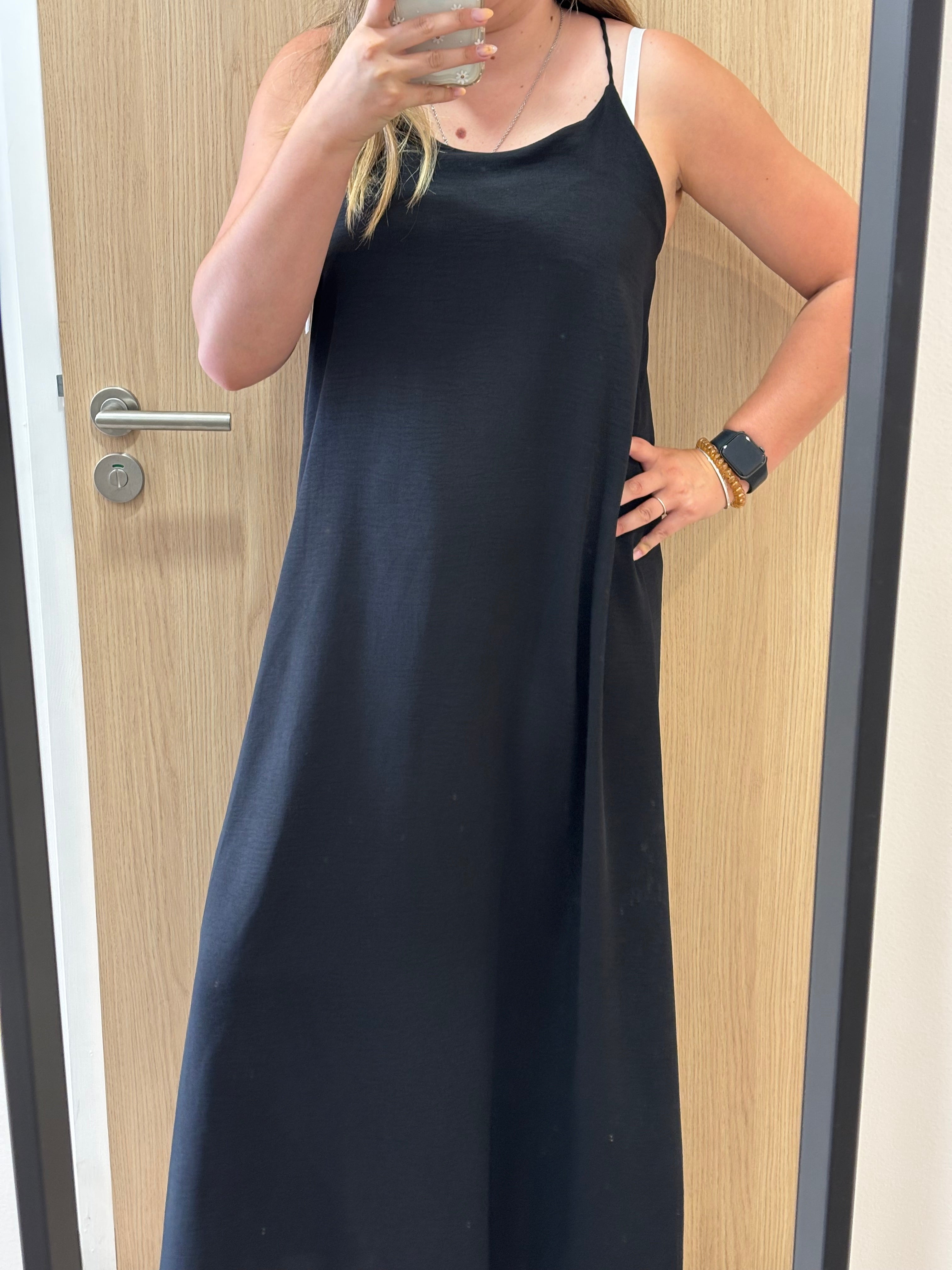 Robe Ilona longue bretelles