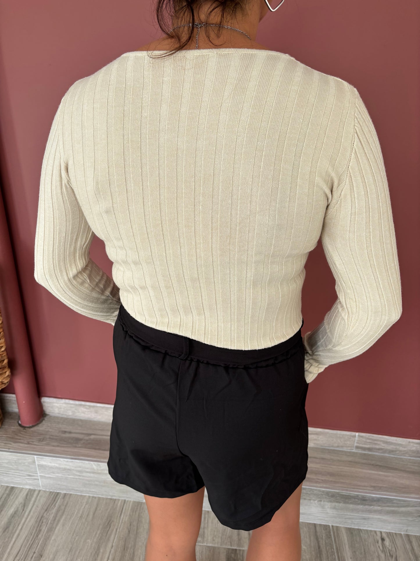 pull léger col V ( plusieurs coloris)