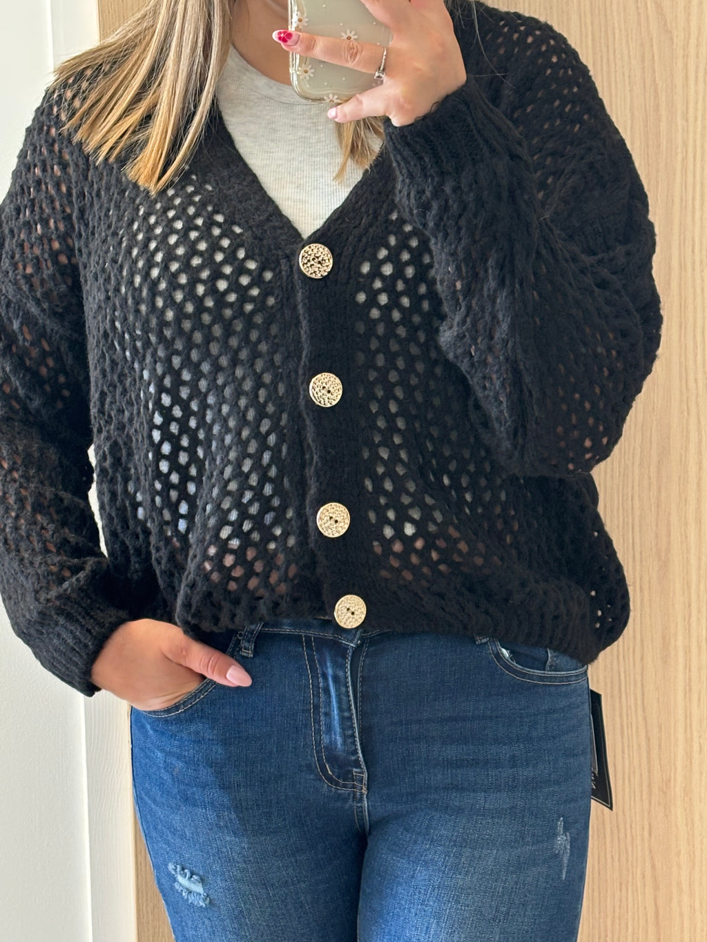 Gilet en maille Fanny