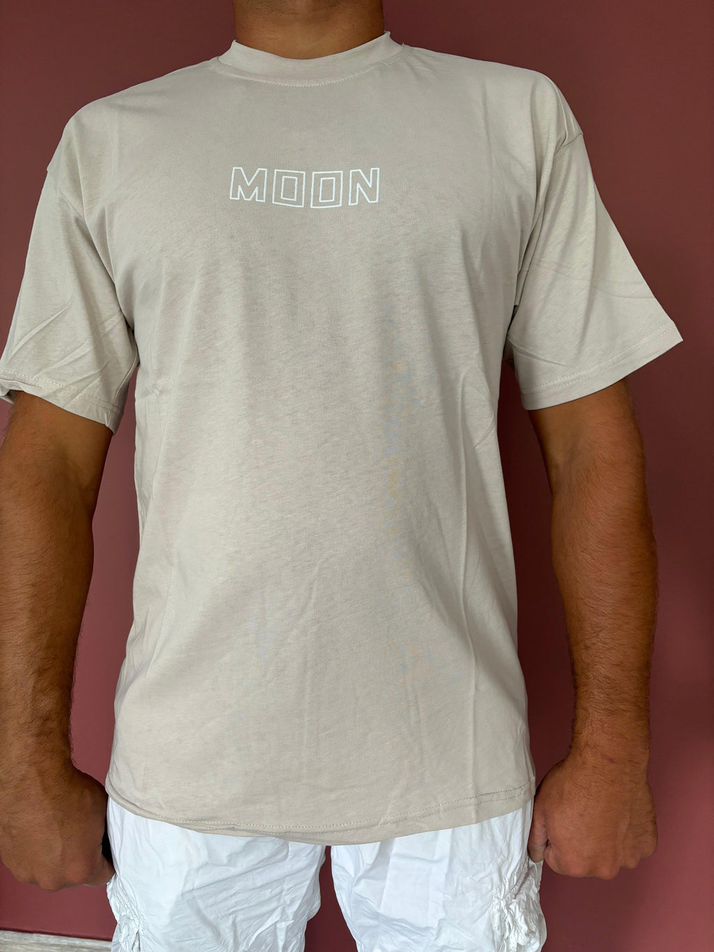 teeshirt lune beige - Seizecollection