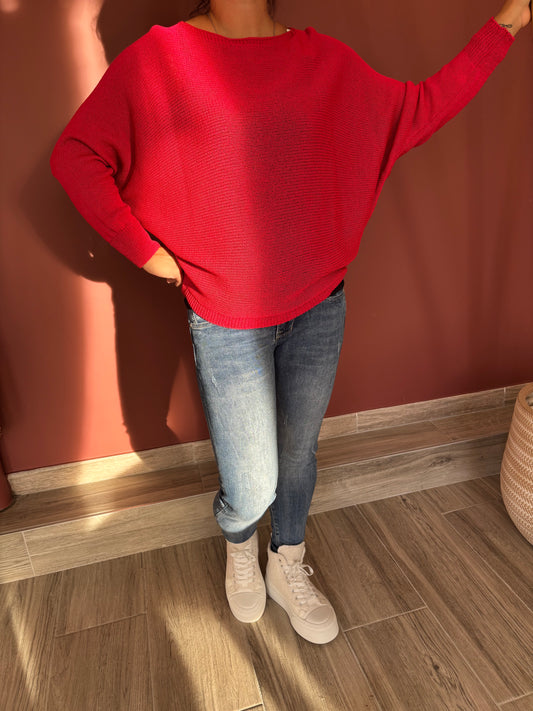 Pull noeuds rouge