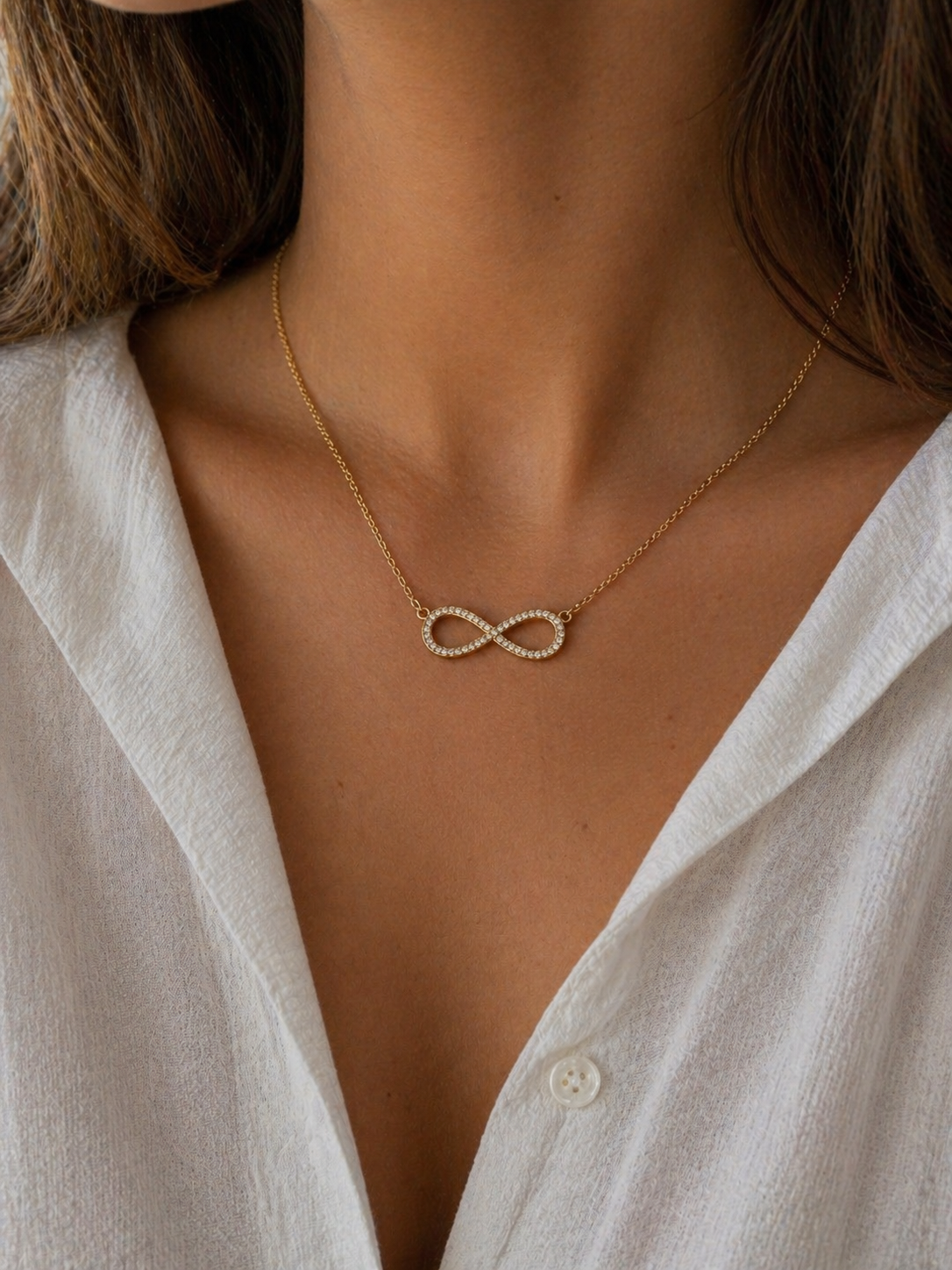 Collier infini Morgane